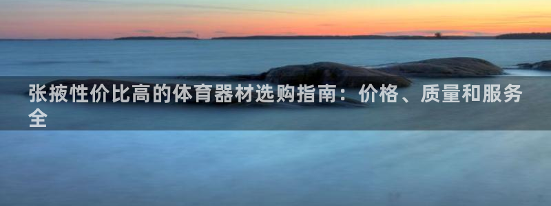 极悦平台注册资金多少钱：张掖性价比高的体育器材选购指