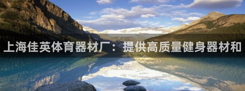 极悦娱乐下载安装手机版：上海佳英体育器材厂：提供高质