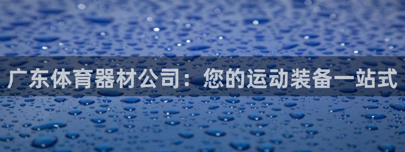 极悦娱乐股东有哪些：广东体育器材公司：您的运动装备一