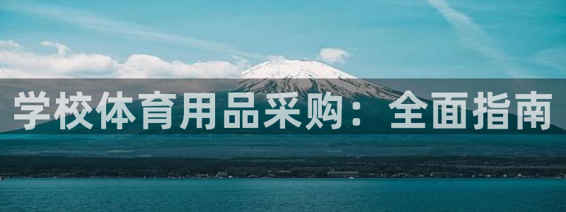 极悦平台是正规平台吗是真的吗：学校体育用品采购：全面